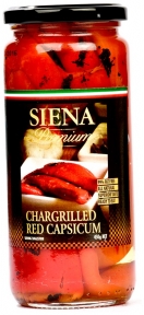 Siena Chargrilled Red Capsicum 450g
