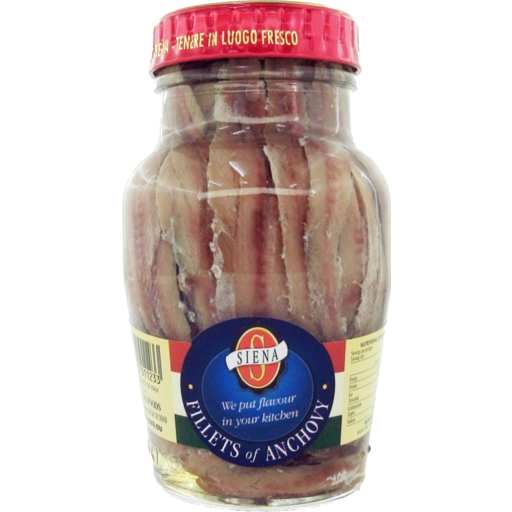 Siena Anchovy Fillets 160g