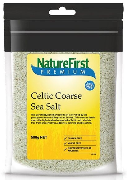 Nature First Sea Salt Celtic Coarse 500g