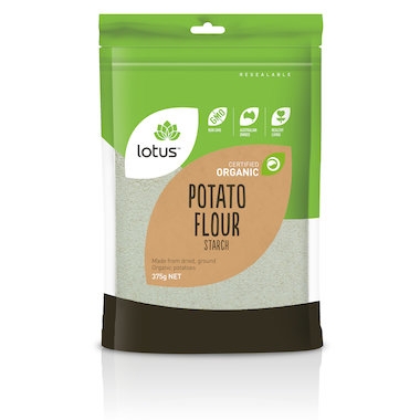 Lotus Organic Potato Flour Starch Gluten Free 375g