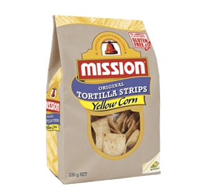 Mission Corn Chips Yellow 230g
