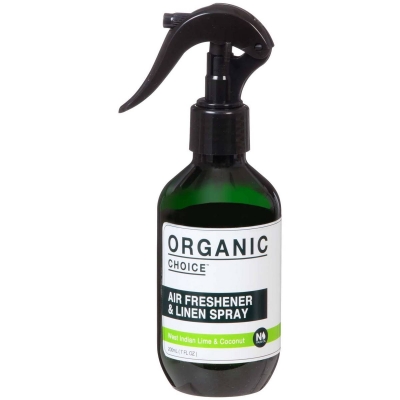 Organic Choice Lime & Coconut Air Freshener & Linen Spray 200ml