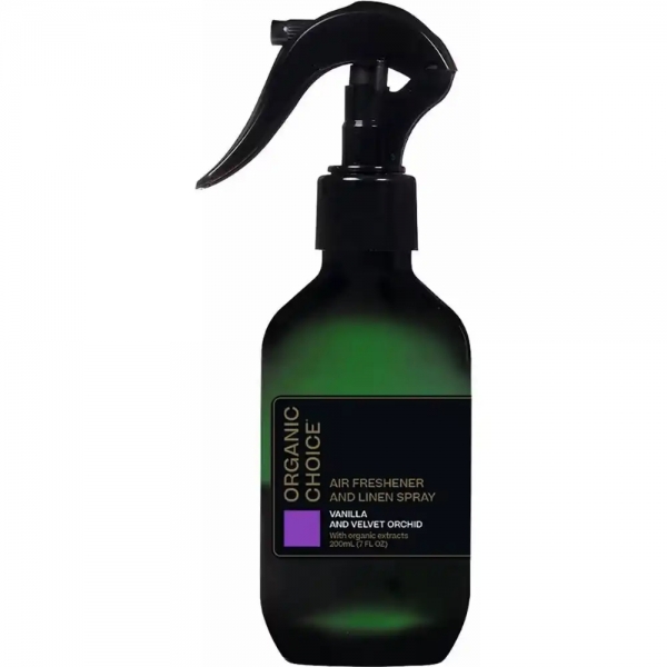 Organic Choice Air Freshener Vanilla & Velvet Orchid 200ml