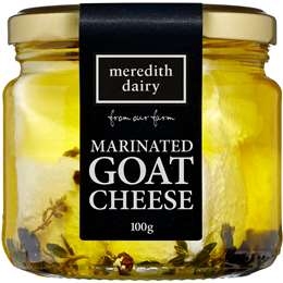 Meredith Dairy Marinated Goats Cheese 100g