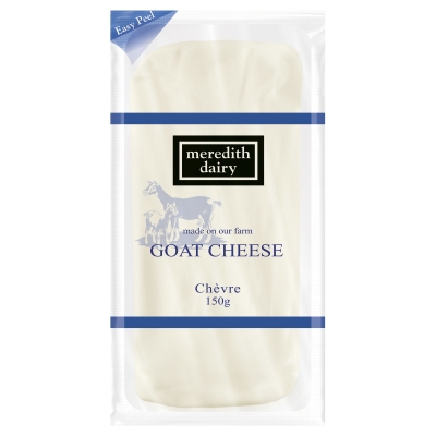 Meredith Dairy Goat Cheese Chevre Pre-Pack 150g