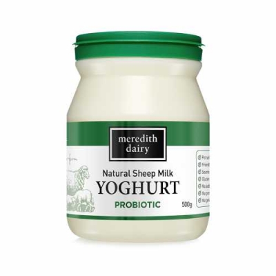 Meredith Dairy Sheep Milk Yoghurt Green Lid 500g