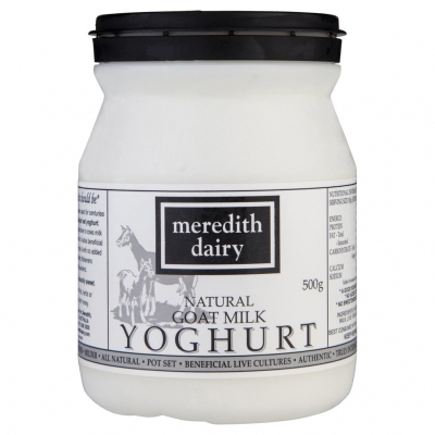 Meredith Dairy Yoghurt Goat Milk 500g