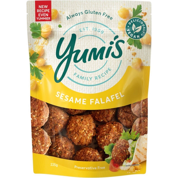 Yumi's Falafel Sesame 225g