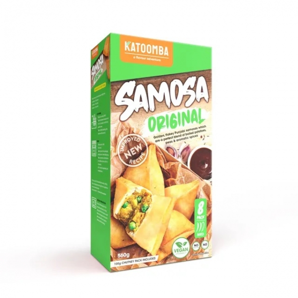 Katoomba Samosa Original With Chutney 8 Pack 560g