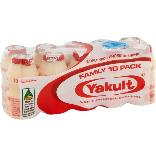 Yakult Fermented Milk Drink 10 x 65ml Pack