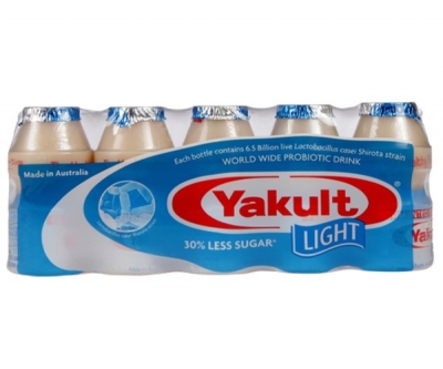Yakult Fermented Milk Drink Light 5 x 65ml Pack