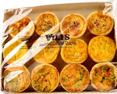 Vili's Quiche Cocktail Assorted 480g