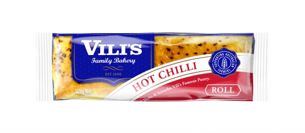 Vili's Hot Chilli Sausage Roll 165g