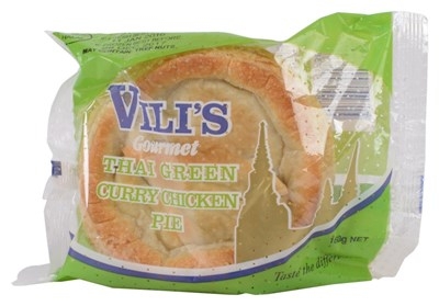 Vili's Pie Chicken Thai Green Curry 160g