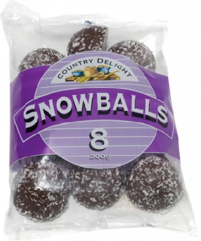 Country Delight Snowballs 8 Pack 200g