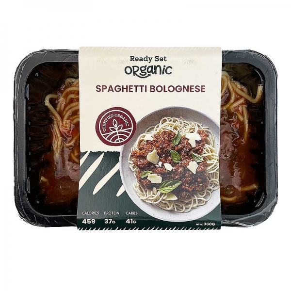 Ready Set Organic Spaghetti Bolognese 360g