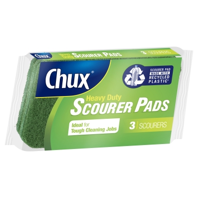 Chux Scourer Pad Heavy Duty 3 Pack