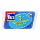 Chux Scourer Pad Non Scratch 3 Pack