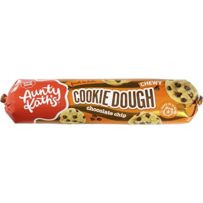 Aunty Kaths Home Bake Cookie Dough Chocolate Chip 450g