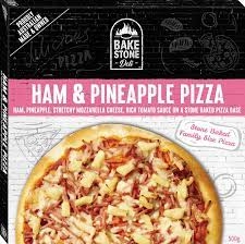 Bake Stone Deli Pizza Ham & Pineapple 500g