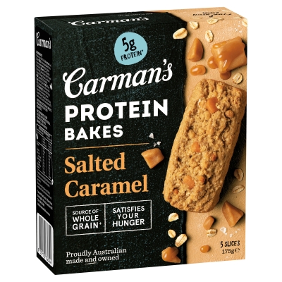 Carman's Protein Bakes Salted Caramel 175g