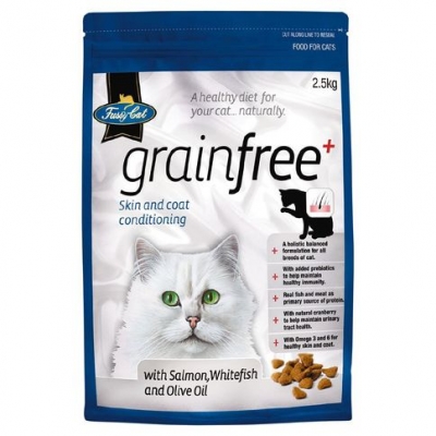 Fussy Cat Grain Free Salmon Whitefish & Olive Oil 2.5kg