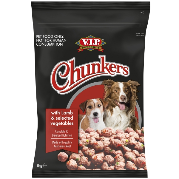 Vip Chunkers Lamb 1kg