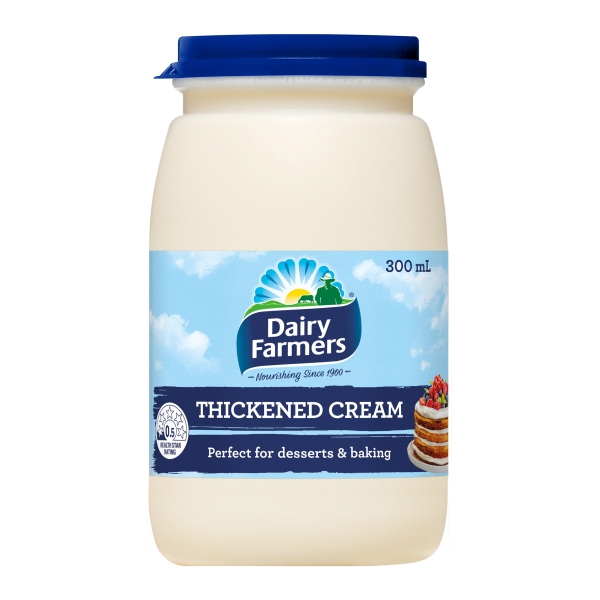 Dairy Farmers Thickened Cream 300mL