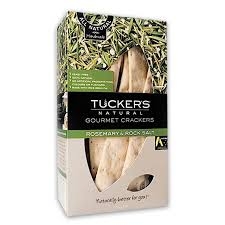Tucker's Natural Gourmet Crackers Rosemary & Rock Salt 110g