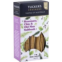 Tucker's Crackers Rosemary & Chia 90g