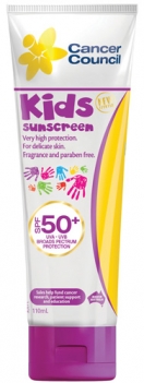 Cancer Council Sunscreen Kids Spf 50+ 110ml