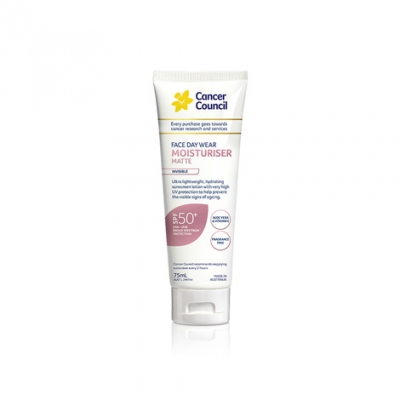 Cancer Council Face Day Wear Matte Invisible Sensitive SPF 50+ 75ml