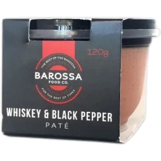 Barossa Food Co Whiskey & Black Pepper Pate 120g