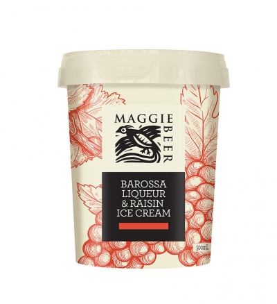 Maggie Beer Barossa Liquer & Raisin Ice Cream 500ml