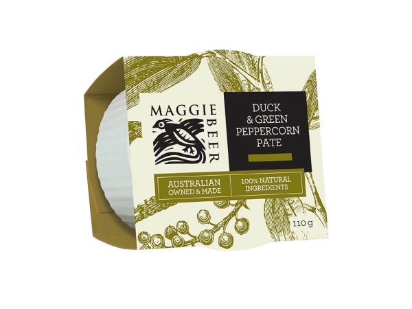 Maggie Beer Duck & Green Peppercorn Pate 110g