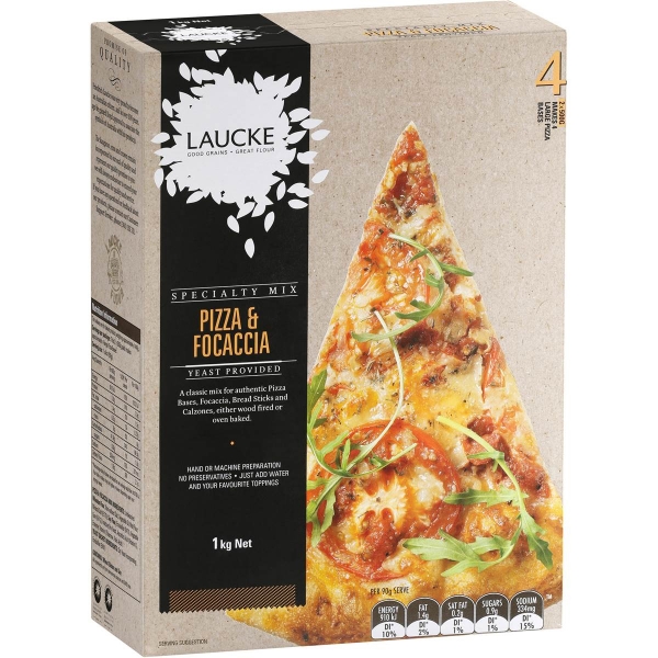 Laucke Pizza & Focaccia Mix 1kg