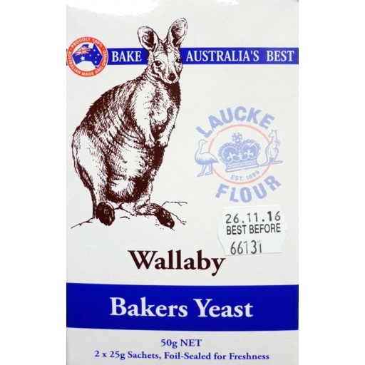 Laucke Wallaby Bakers Yeast 50g