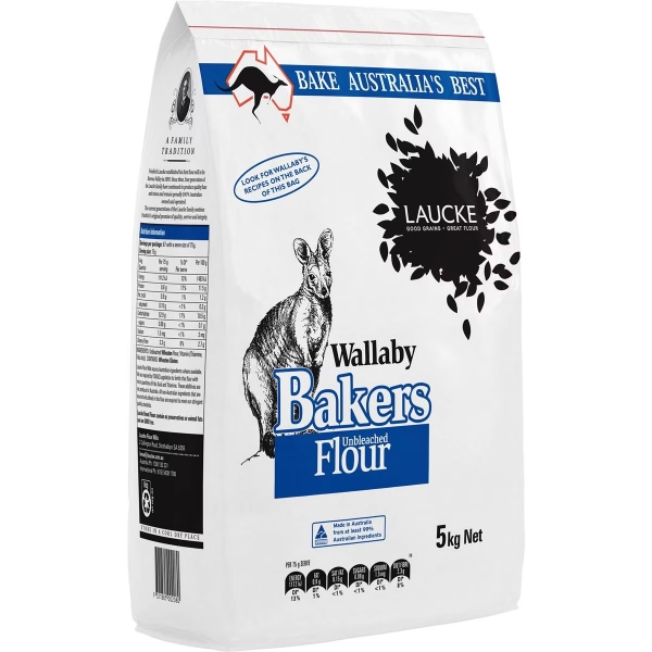 Laucke Wallaby Bakers Flour 5kg