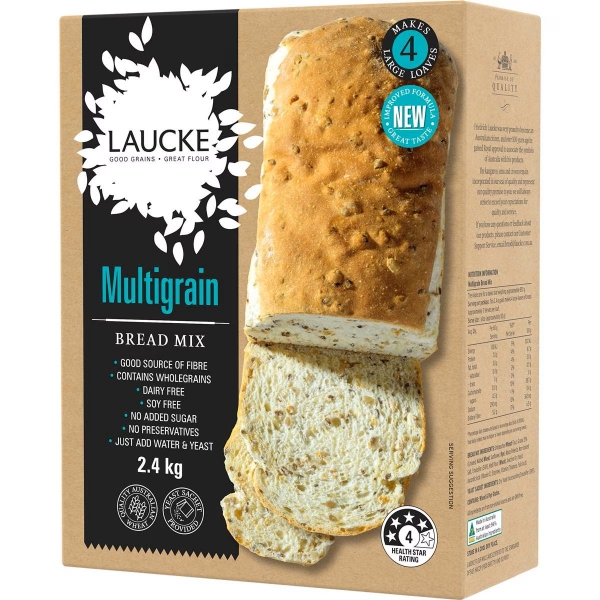 Laucke Bread Mix Multigrain 2.4kg