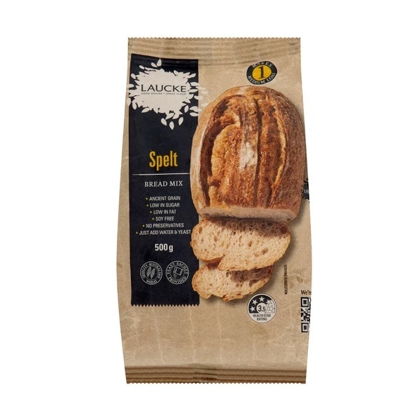 Laucke Bread Mix Spelt 500g