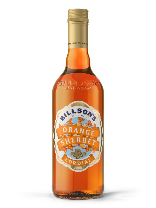 Billson's Cordial Orange Sherbert 700ml