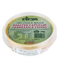 Fifya Dip Roasted Capsicum Parmesan & Chives 200g