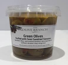 Olive Branch Olives with Semi Sundried Tomatoes 250g