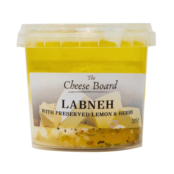 The Cheese Board Labneh Preserved Lemon & Herbs 335g