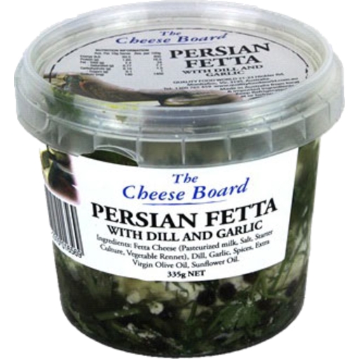 Cheese Board Persian Fetta With Dill & Garlic 335g