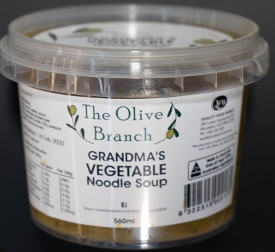 Olive Branch Grandma's Vegetable Noodle Soup 560ml