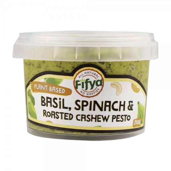 Fifya Vegan Dip Basil Spinach Cashew Pesto 250g