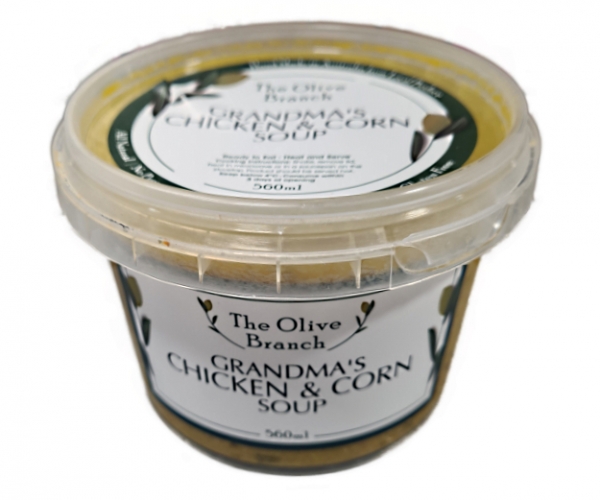 Olive Branch Chicken & Corn Soup 560ml