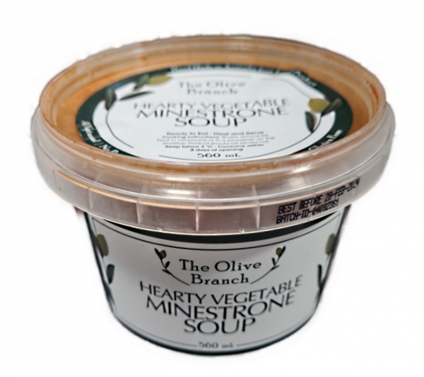 Olive Branch Hearty Vegetable Minestrone Soup 560ml