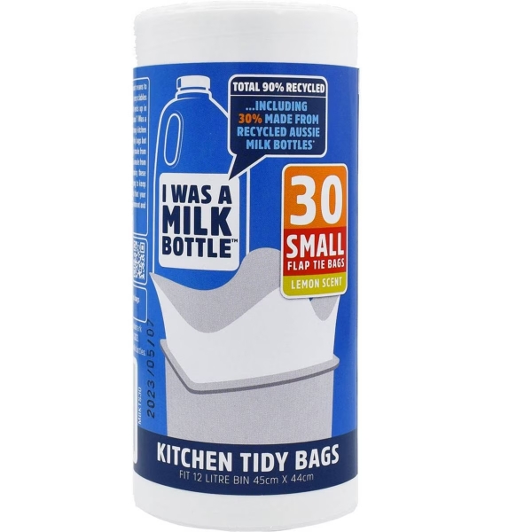 I Was A Milk Bottle Kitchen Tidy Bag Small 30 Pack
